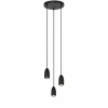 Luminaires Lucide Suspension Lucide EVORA Noir, 3 lumières* Suspensions