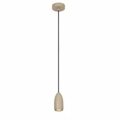 Luminaires Lucide Suspension Lucide EVORA Taupe, 1 lumière* Suspensions