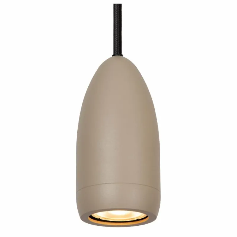 Luminaires Lucide Suspension Lucide EVORA Taupe, 1 lumière* Suspensions