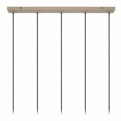 Luminaires Lucide Suspension Lucide EVORA Taupe, 5 lumières* Suspensions