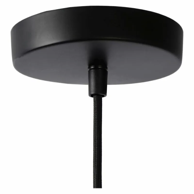 Lampes Dorées-Luminaires Lucide Suspension Lucide EXTRAVAGANZA CHIMP Noir, 1 lumière