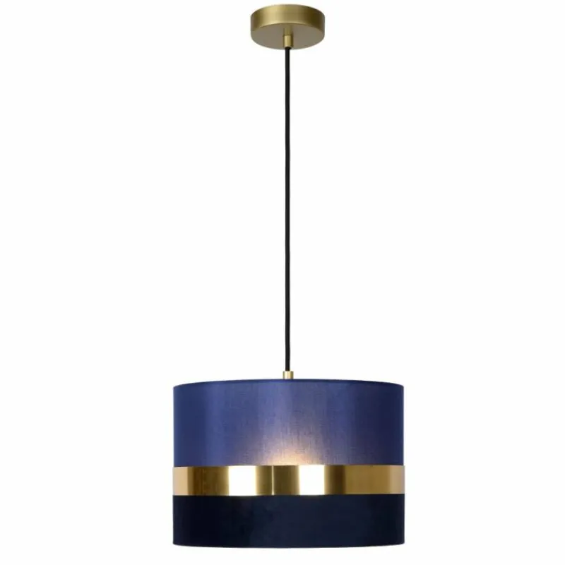 Lampes En Tissu-Luminaires Lucide Suspension Lucide EXTRAVAGANZA TUSSE Or, 1 lumière