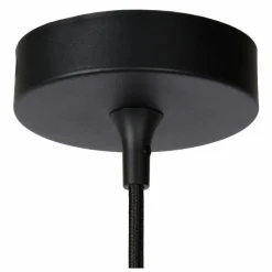 Lampes Dorées-Luminaires Lucide Suspension Lucide FAVORI Noir, 1 lumière