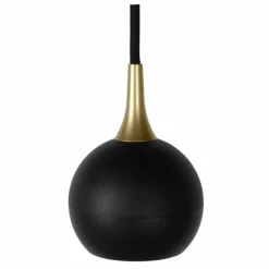 Lampes Dorées-Luminaires Lucide Suspension Lucide FAVORI Noir, 1 lumière