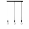 Lampes Vintages & Rétros-Luminaires Lucide Suspension Lucide FIX MULTIPLE Noir, 3 lumières