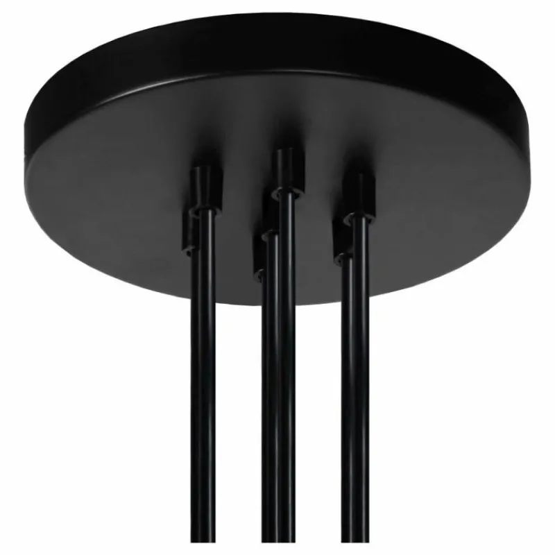Lampes Vintages & Rétros-Luminaires Lucide Suspension Lucide FIX MULTIPLE Noir, 7 lumières