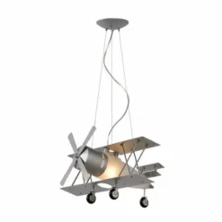 Luminaires Lucide Suspension Lucide FOCKER Gris, 1 lumière* Suspensions