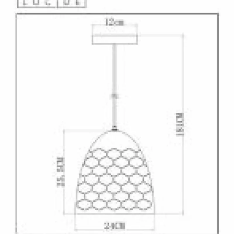 Luminaires Scandinaves-Luminaires Lucide Suspension Lucide GALLA Gris, 1 lumière