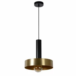 Lampes Dorées-Luminaires Lucide Suspension Lucide GIADA Or, 1 lumière