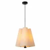 Lampes En Tissu-Luminaires Lucide Suspension Lucide GREGORY Noir, 3 lumières