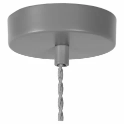 Lampes Industrielles-Luminaires Lucide Suspension Lucide ISLA Gris, 1 lumière