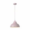 Lampes Industrielles-Luminaires Lucide Suspension Lucide ISLA Rose, 1 lumière