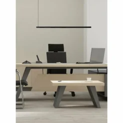 Luminaires Lucide Suspension Lucide IZAK LED Noir, 1 lumière, Détecteur de mouvement* Suspensions