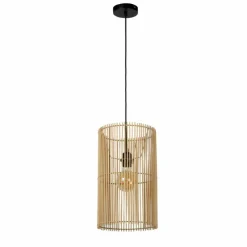 Luminaires Scandinaves-Luminaires Lucide Suspension Lucide JANTINE Noir, 1 lumière