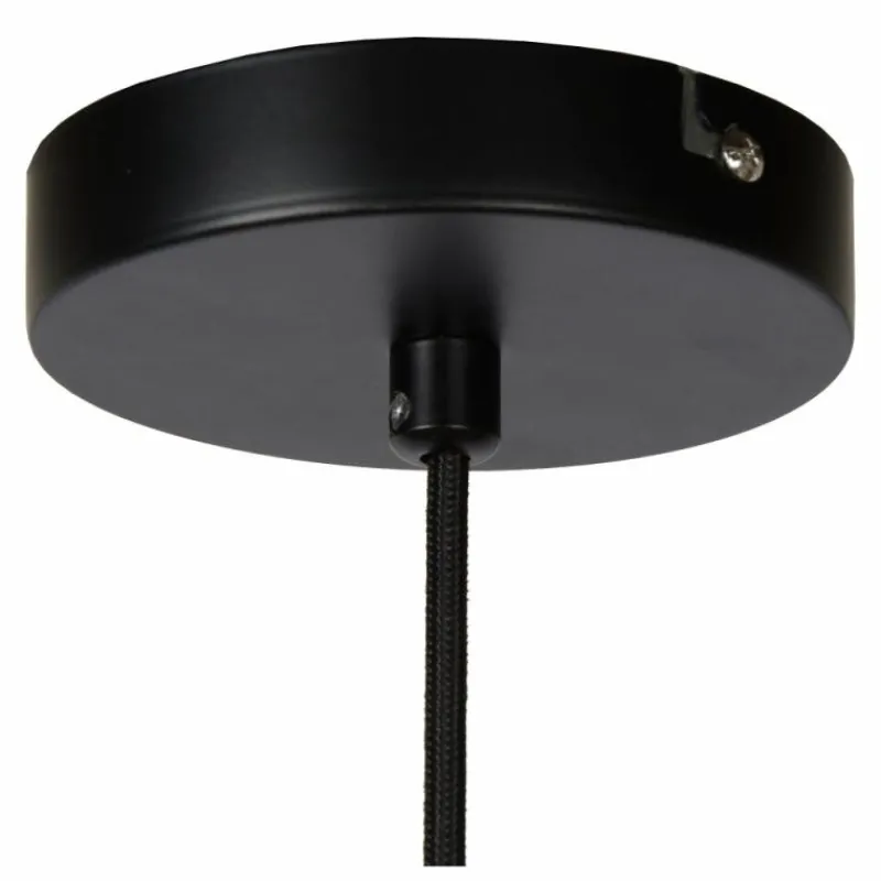 Luminaires Scandinaves-Luminaires Lucide Suspension Lucide JANTINE Noir, 1 lumière
