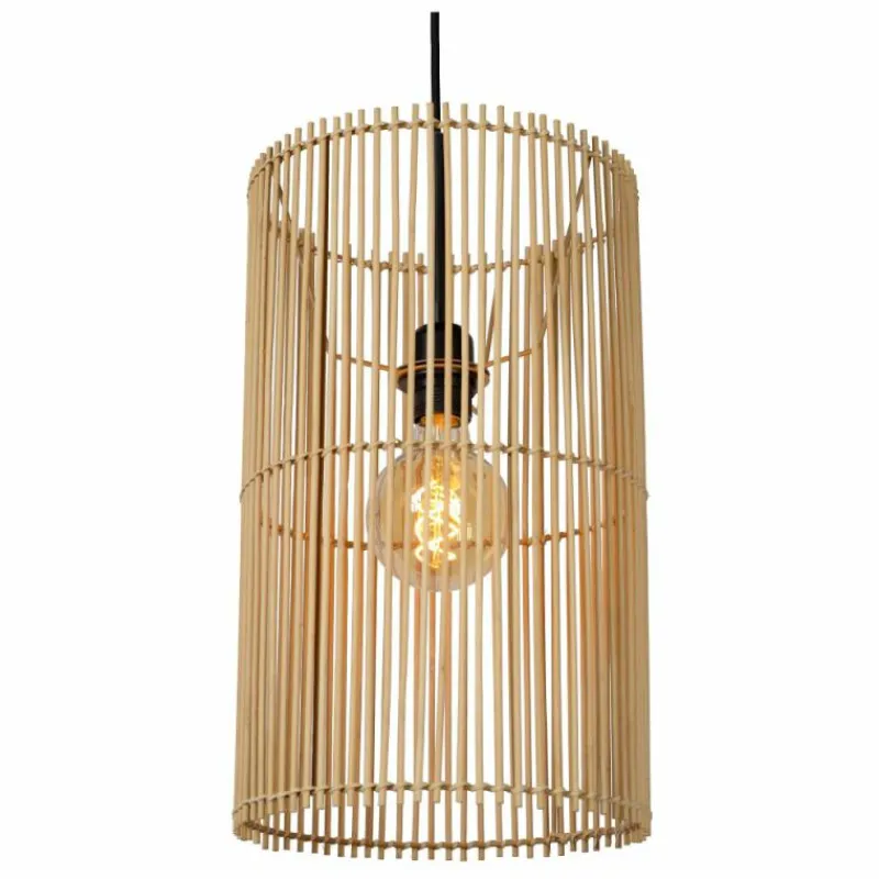 Luminaires Scandinaves-Luminaires Lucide Suspension Lucide JANTINE Noir, 1 lumière