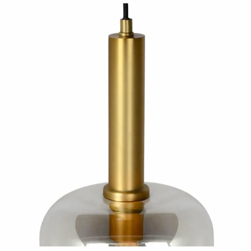 Lampes Dorées-Luminaires Lucide Suspension Lucide JOANET Or, Laiton, Noir, 1 lumière