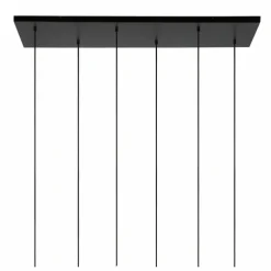 Lampes Dorées-Luminaires Lucide Suspension Lucide JOANET Or, Laiton, Noir, 6 lumières