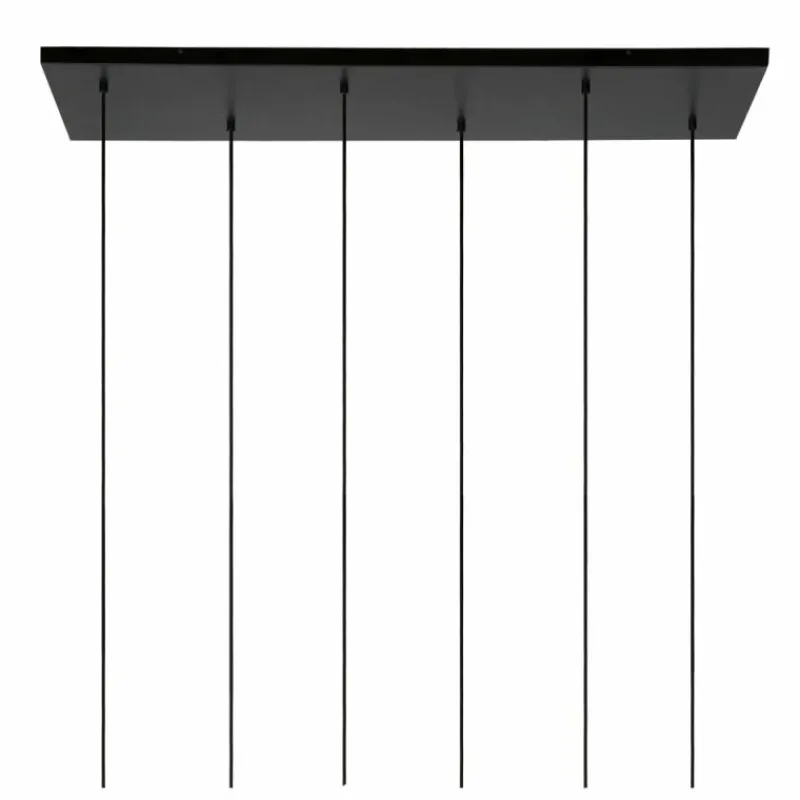 Lampes Dorées-Luminaires Lucide Suspension Lucide JOANET Or, Laiton, Noir, 6 lumières