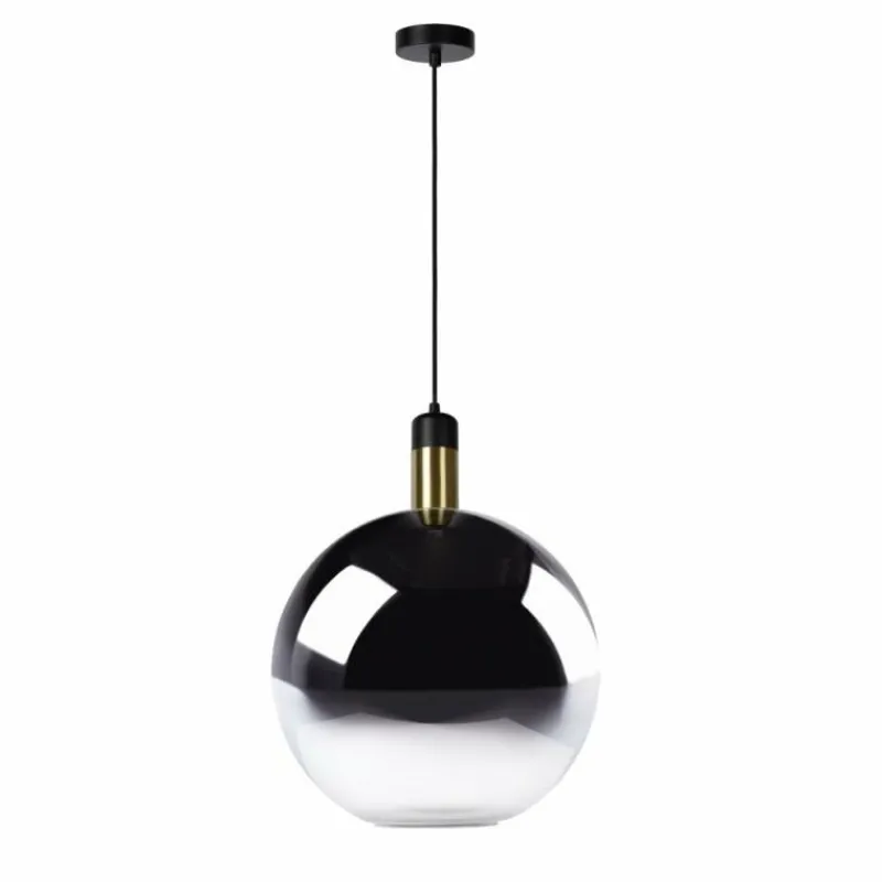 Luminaires Scandinaves-Luminaires Lucide Suspension Lucide JULIUS Gris, 1 lumière