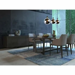 Suspension Verre Fumé-Luminaires Lucide Suspension Lucide JULIUS Noir, 3 lumières