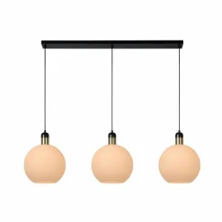 Luminaires Lucide Suspension Lucide JULIUS Blanc, 3 lumières