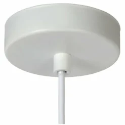 Lampes Vintages & Rétros-Luminaires Lucide Suspension Lucide KYARA Blanc, 1 lumière