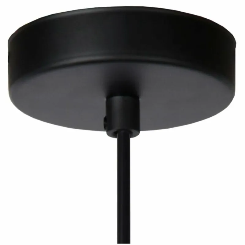 Lampes Vintages & Rétros-Luminaires Lucide Suspension Lucide KYARA Noir, 1 lumière