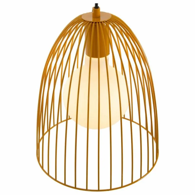 Luminaires Lucide Suspension Lucide MACARONS Jaune, 1 lumière* Suspensions