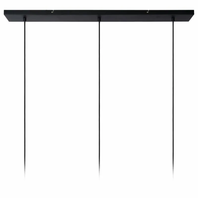 Luminaires Scandinaves-Luminaires Lucide Suspension Lucide MAGIUS Noir, 3 lumières