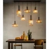 Luminaires Lucide Suspension Lucide MALOTO Noir, 7 lumières