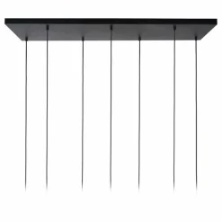 Luminaires Lucide Suspension Lucide MALOTO Noir, 7 lumières