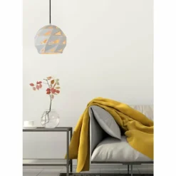 Luminaires Scandinaves-Luminaires Lucide Suspension Lucide MALUNGA Blanc, 1 lumière