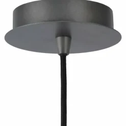 Luminaires Scandinaves-Luminaires Lucide Suspension Lucide MALUNGA Gris, 1 lumière