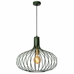 Luminaires Lucide Suspension Lucide MANUELA Vert, 1 lumière* Suspensions