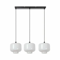 Luminaires Lucide Suspension Lucide MEDINE Noir, 3 lumières