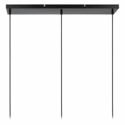 Suspension Verre Fumé-Luminaires Lucide Suspension Lucide MEDINE Noir, 3 lumières