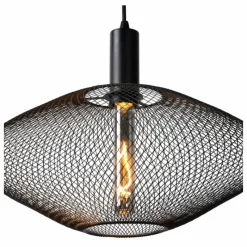 Luminaires Lucide Suspension Lucide MESH Noir, 1 lumière* Suspensions