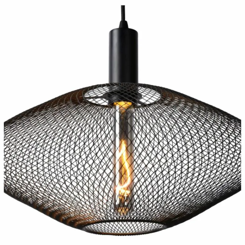 Luminaires Lucide Suspension Lucide MESH Noir, 1 lumière* Suspensions