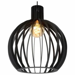 Luminaires Lucide Suspension Lucide MIKAELA Noir, 1 lumière* Suspensions