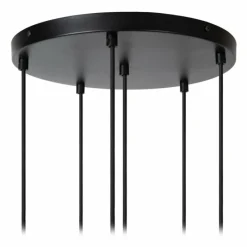 Luminaires Lucide Suspension Lucide MIKAELA Noir, 6 lumières* Suspensions