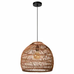 Style Boho-Chic-Luminaires Lucide Suspension Lucide MOLOKO Noir, 1 lumière