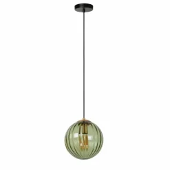Luminaires Lucide Suspension Lucide MONSARAZ Noir, 1 lumière