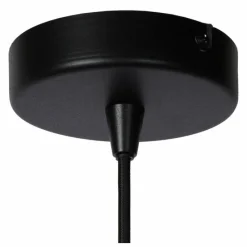 Luminaires Rustiques-Luminaires Lucide Suspension Lucide NOLAN Noir, 1 lumière