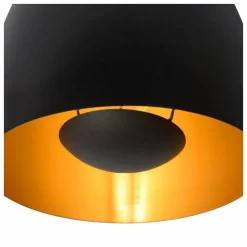 Luminaires Rustiques-Luminaires Lucide Suspension Lucide NOLAN Noir, 1 lumière
