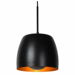 Luminaires Rustiques-Luminaires Lucide Suspension Lucide NOLAN Noir, 3 lumières