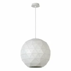 Lampes À Boules-Luminaires Lucide Suspension Lucide OTONA Blanc, 1 lumière