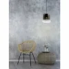 Luminaires Scandinaves-Luminaires Lucide Suspension Lucide OWINO LED Gris, 1 lumière