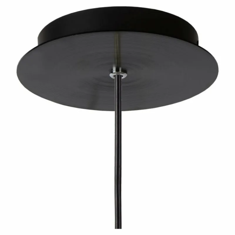 Luminaires Scandinaves-Luminaires Lucide Suspension Lucide OWINO LED Gris, 1 lumière