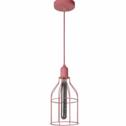Luminaires Lucide Suspension Lucide POLA Rose, 1 lumière* Suspensions